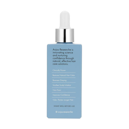 Avjou Researche™ Scalp Serum - Thicker, Fuller Hair | Targets Premature Greying - 1.7 oz