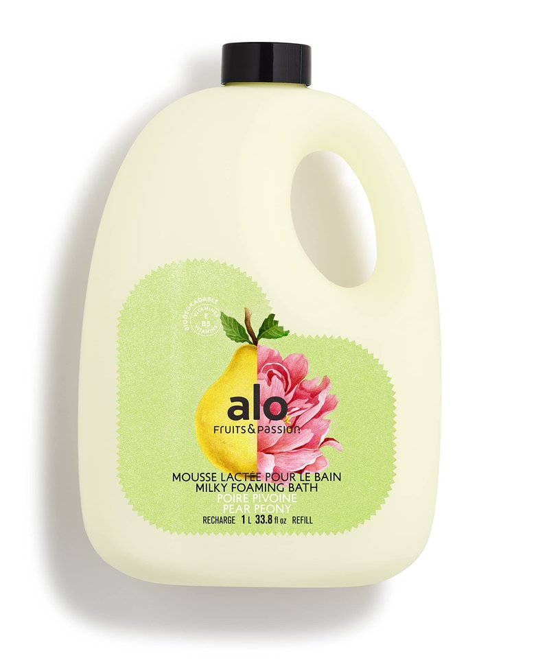 ALO FRUITS & PASSION Pear Peony Hand Soap Refill, 33.8 fl oz, Made in Canada