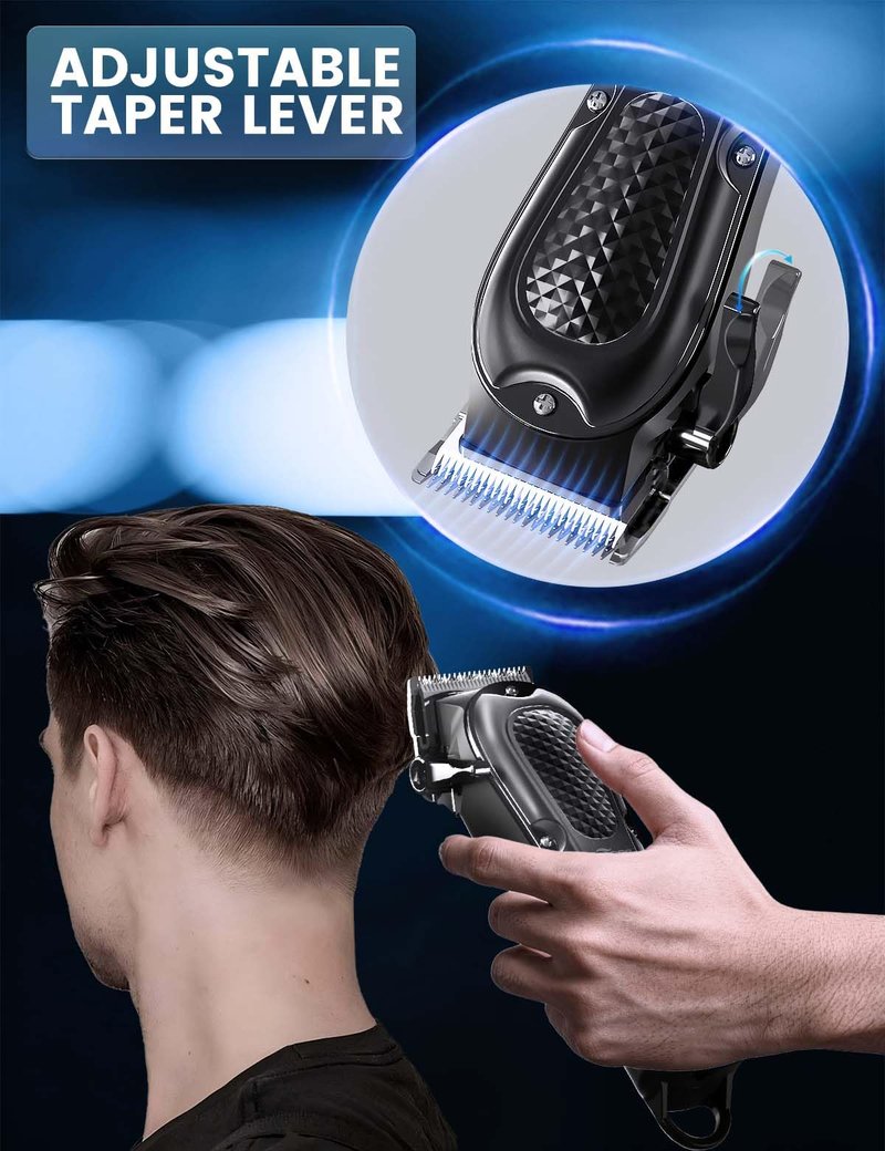 TCENNE Hair Clippers for Men,Professional Barber Clippers,Cordless&Corded Barber Clippers for Hair Cutting & Grooming Rechargeable Beard Trimmer