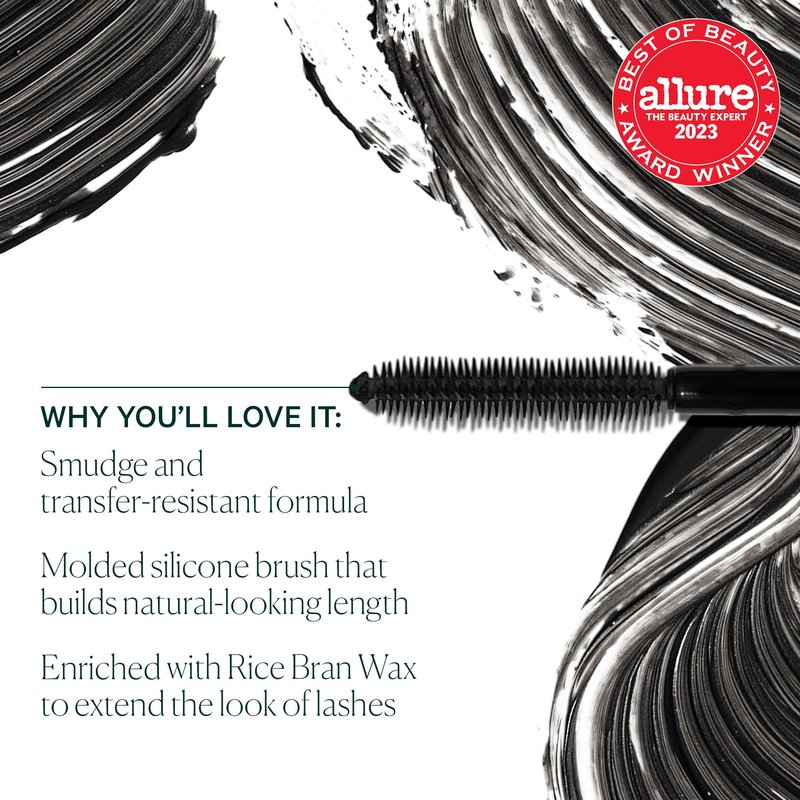 Well People Expressionist Lengthening Mascara, Mascara For Long, Nourished Lashes, Smudge- and Transfer-Resistant Formula, Vegan & Cruelty-free, Black