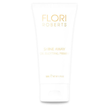 Shine Away Oil Blotting Primer by Flori Roberts, Long Lasting Oil and Shine Control, Flawless Complexion for Women of Color or Darker Skin Tones
