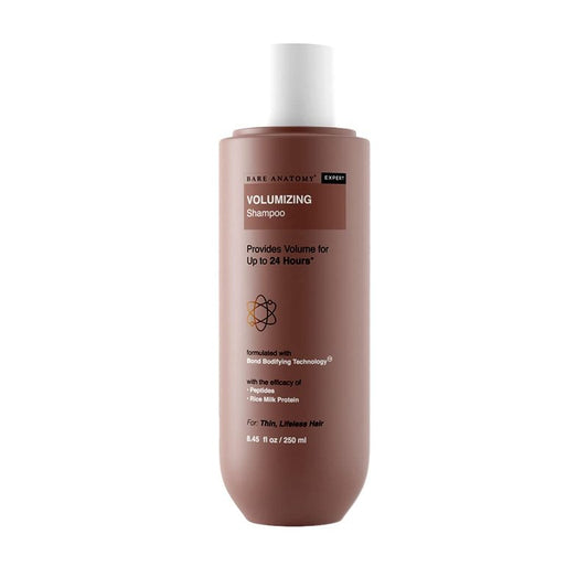 Bare Anatomy Volumizing Shampoo | For Fine Hair - Adds Lift & Body, Volumizing & Detangling Without Weighing Down | Paraben & Sulphate Free | Women & Men | 8.4 Ounce