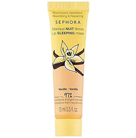 Sephora Lip Sleeping Mask - Vanilla (overnight lip mask nourished lips)