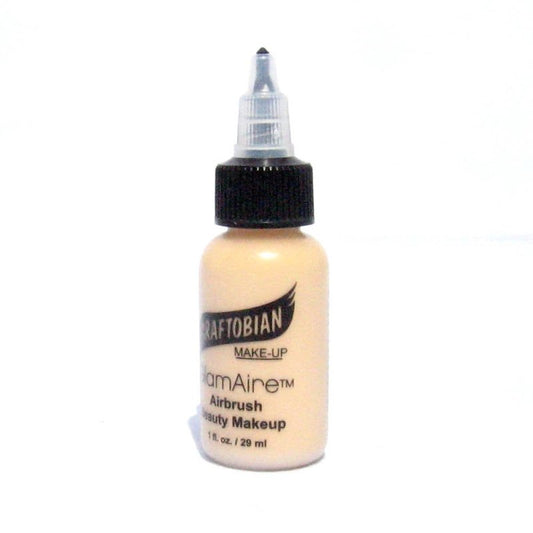 GlamAire Airbrush Makeup by Graftobian - High Definition Airbrush Foundation, Professional Formula for Long-Lasting Wear, For Makeup Artists and Beauty Aficionados, Made in USA, Auburn ©