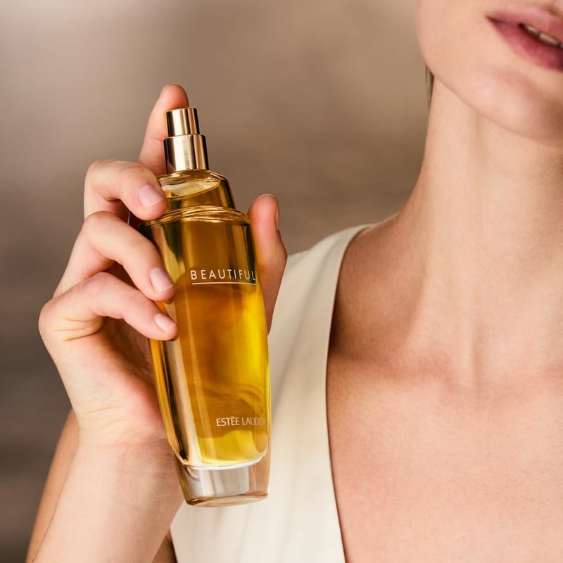 Estée Lauder Beautiful Eau de Parfum Spray with Notes of Rose, Lily, Tuberose & Orange Flower | Perfumes for Women, 2.5 Fl Oz