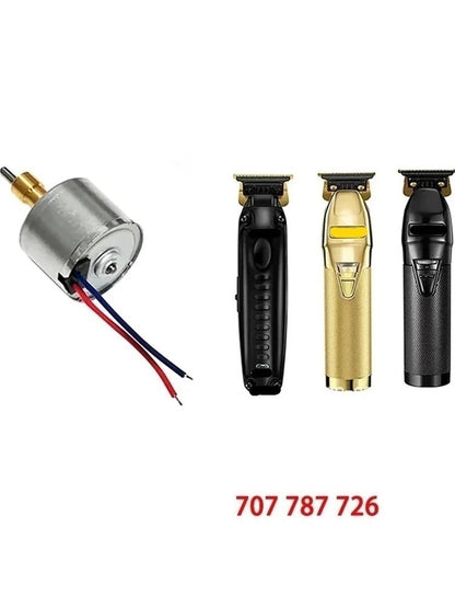 3.7V 7200rpm Brushless Motor with Brass Copper Head Replacement Accessories for babyliss 787/726/707 Hair Trimmer Clipper