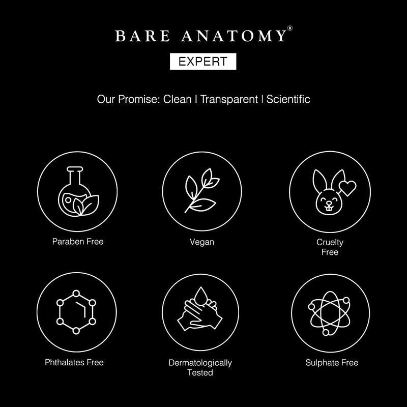 Bare Anatomy Volumizing Shampoo | For Fine Hair - Adds Lift & Body, Volumizing & Detangling Without Weighing Down | Paraben & Sulphate Free | Women & Men | 8.4 Ounce