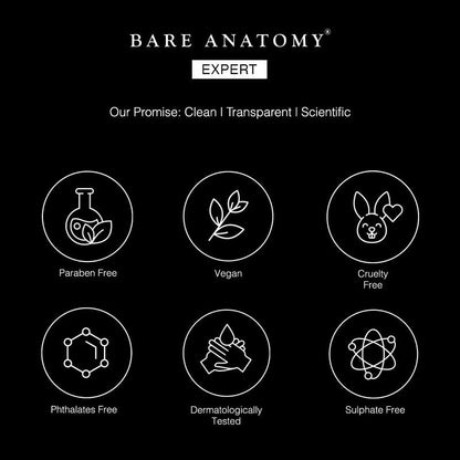 Bare Anatomy Volumizing Shampoo | For Fine Hair - Adds Lift & Body, Volumizing & Detangling Without Weighing Down | Paraben & Sulphate Free | Women & Men | 8.4 Ounce
