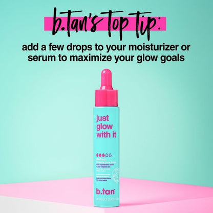b.tan Violet Self Tan Foam & Face Mist Kit | Lovers Bundle - Dark Sunless Tanning Mousse, Bronzing Glow Gradual Facial + Body Spray, Mitt Applicator, 1 Hour Express, No Fake Tanner Smell, 6.7 Fl Oz