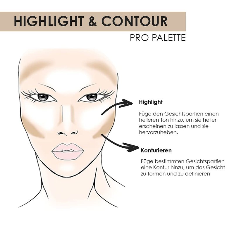 NYX PROFESSIONAL MAKEUP Highlight & Contour Pro Palette