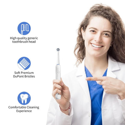 Replacement Toothbrush Heads for Oral B Braun, 16 Pack Electric Toothbrush Heads, Precision Clean Brush Heads Refill Compatible with Oral-B 7000/Pro 1000/9600/5000/3000/8000 (16pack)