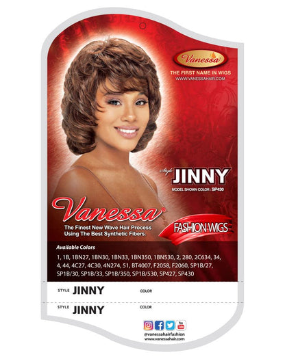 Vanessa Synthetic Hair Wig Jinny (4N274)