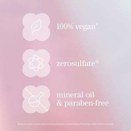 Pureology Pure Volume Shampoo & Conditioner Set - Enhances Volume and Movement, For Flat, Fine, Color Treated Hair, Lightweight, Sulfate-Free & Vegan, 9 Fl oz