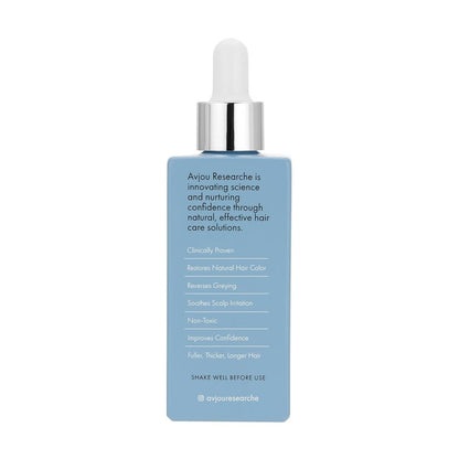 Avjou Researche™ Scalp Serum - Thicker, Fuller Hair | Targets Premature Greying - 1.7 oz