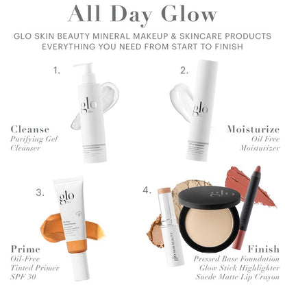 Glo Skin Beauty Purifying Gel Cleanser 6.7 Fl Oz – Salicylic Acid Face Wash with Niacinamide, Gel Face Cleanser for Oil & Combination Skin, Exfoliating Facial Cleanser to Clear Pores & Balance Oil