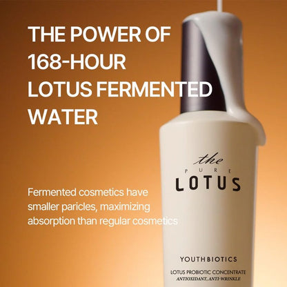 THEPURELOTUS Youthbiotics Lotus Probiotic Concentrate Serum (2.70 fl.oz) – Hydrating Korean Age-defying Non-Sticky Soothing Face Serum, Jeju Fermented Lotus 34,490ppm, 8 Probiotics, Cica, Panthenol