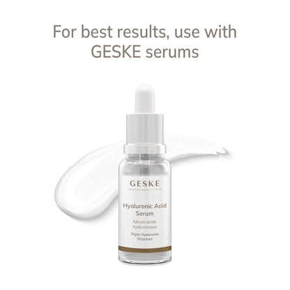 GESKE SmartAppGuided™ Cool & Warm Face & Body Massager | 7 in 1 | Multifunctional Massager | Face & Body | Battery-free Cooling & Warming | Firms, Relaxes & De-Puffs Skin | Globular Design