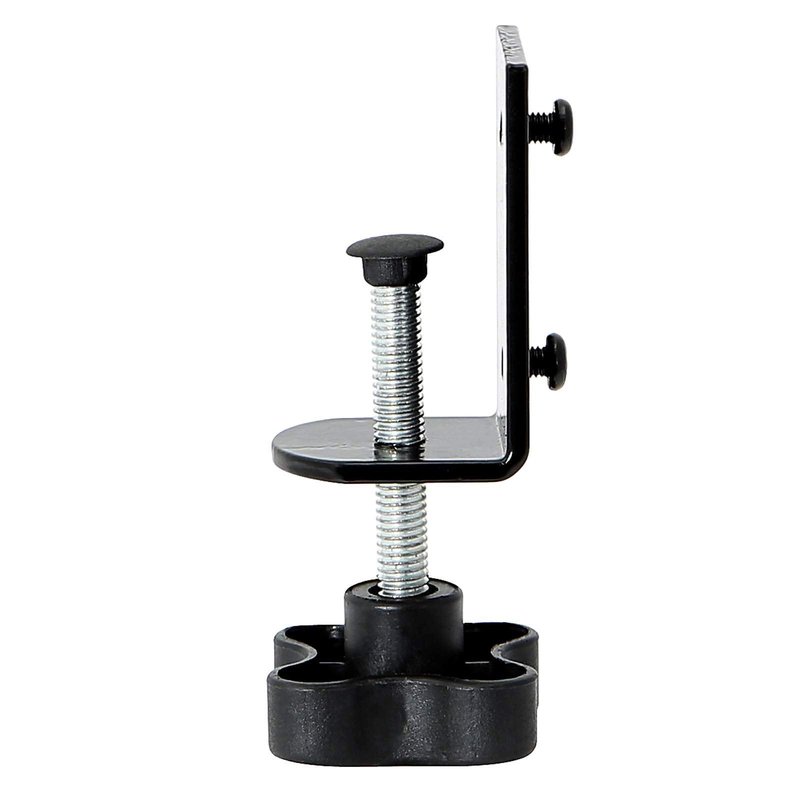 Saloniture Blow Dryer & Hair Iron Holder - Salon Appliance Rack w/ 3 Outlets & Clamp