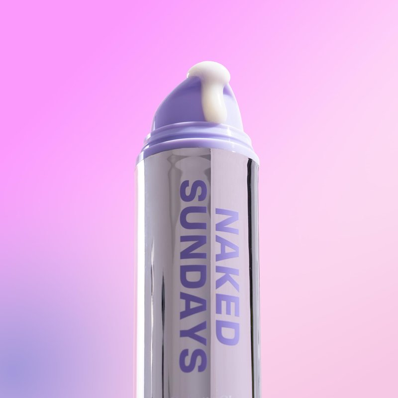 Naked Sundays CabanaClear SPF 50 Face Sunscreen Serum - Invisible Water Gel, Hyaluronic Acid, Broad Spectrum UVA/UVB, Hydrating, Silicone-Free, Fragrance-Free, All Skin Types, No White Cast - 50ml