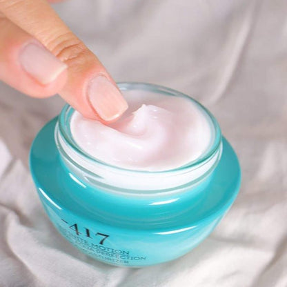 -417 Dead Sea Cosmetics Mineral Aqua Face Moisturizer - Powerful Hydration Moisturizer Nourishing Cream - with Jojoba Seed Oil, Shea Butter -1.7 oz