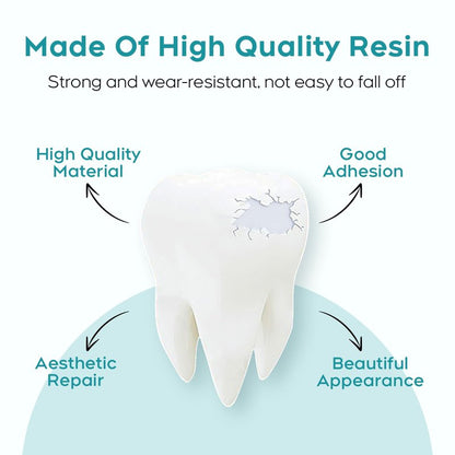 Do It Yourself Dentures Fake -Teeth Top and Bottom Temporary Teeth-DIY Denture Kit-Temporary Denture Kit for Women and Men-Tooth Replacement Kit-Create Your Perfect Smile at Home-20260108
