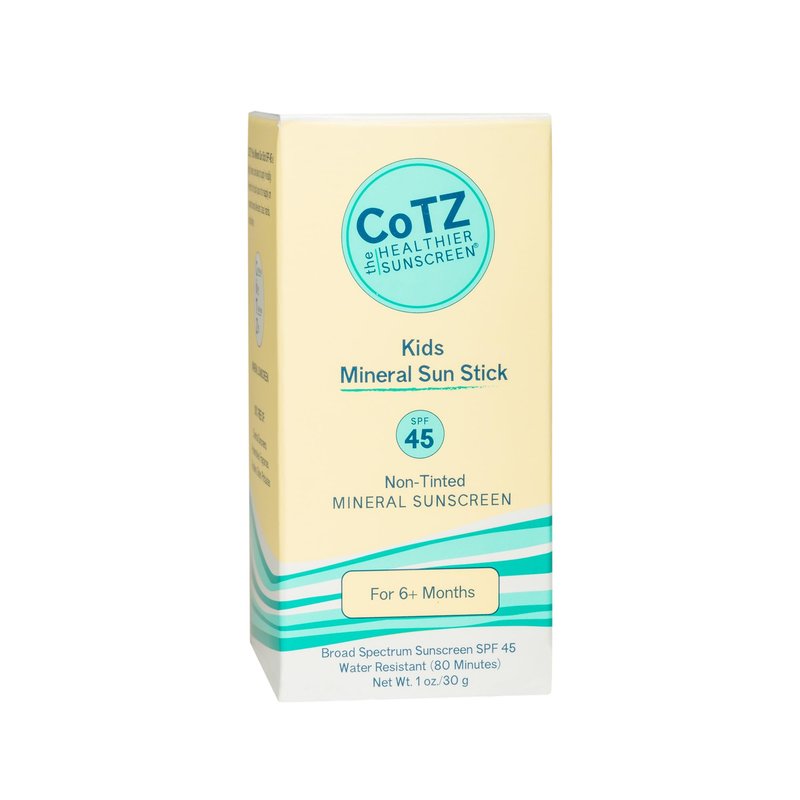 CoTZ Kids Mineral Sunscreen Stick | SPF 45 | Gentle | Mess Free