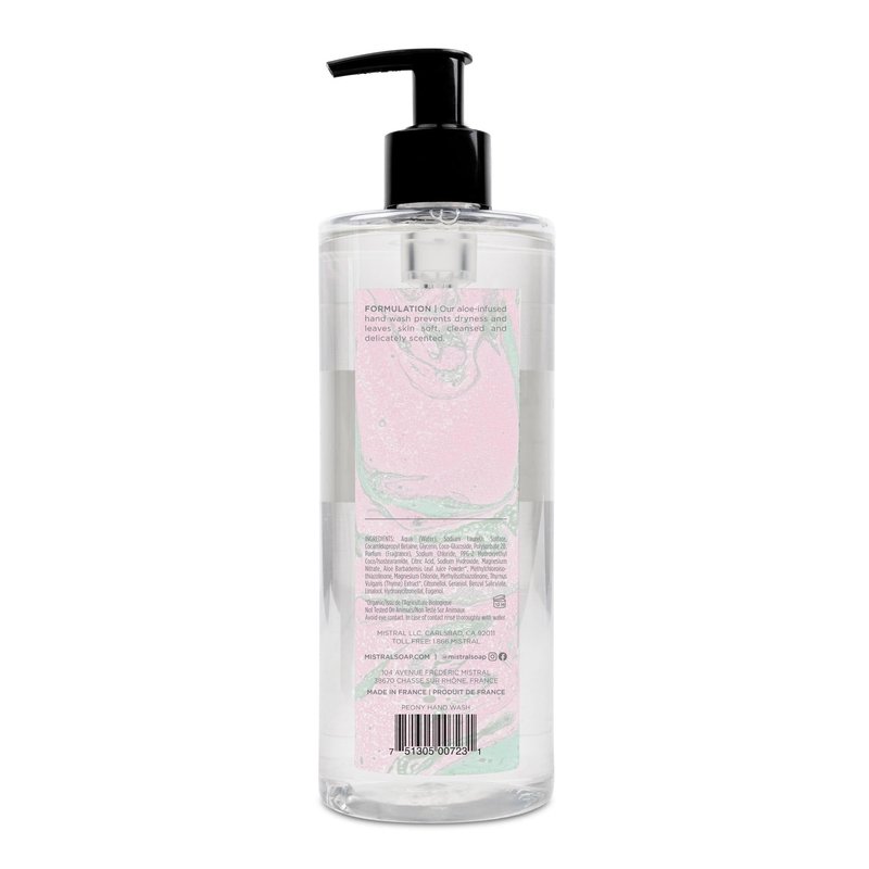 Mistral Marbles Hand Wash, Peony, 16.9 fl oz