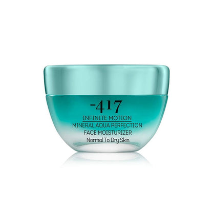 -417 Dead Sea Cosmetics Mineral Aqua Face Moisturizer - Powerful Hydration Moisturizer Nourishing Cream - with Jojoba Seed Oil, Shea Butter -1.7 oz