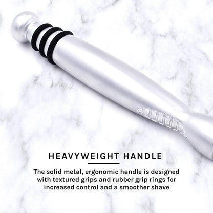 Taconic Shave, Gillette Sensor & Sensor Excel Compatible Heavyweight Triple Blade Pivot Head Razor, Includes 1 Preloaded Blade - Delivers a Smooth, Close & Comfortable Shave