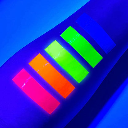UV Glow Blacklight Face and Body Paint 0.34oz - Neon Fluorescent (0.34 Fl Oz (Pack of 5))