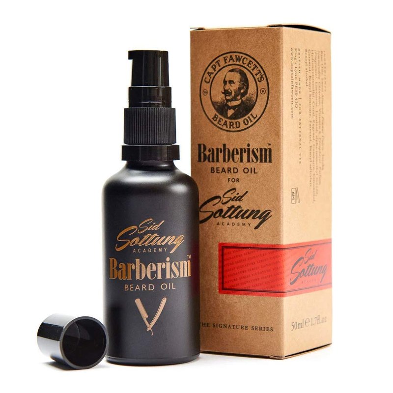 CAPTAIN FAWCETT Signature Series Beard Oils (Sid Sottung Barberism Beard Oil 50ml)
