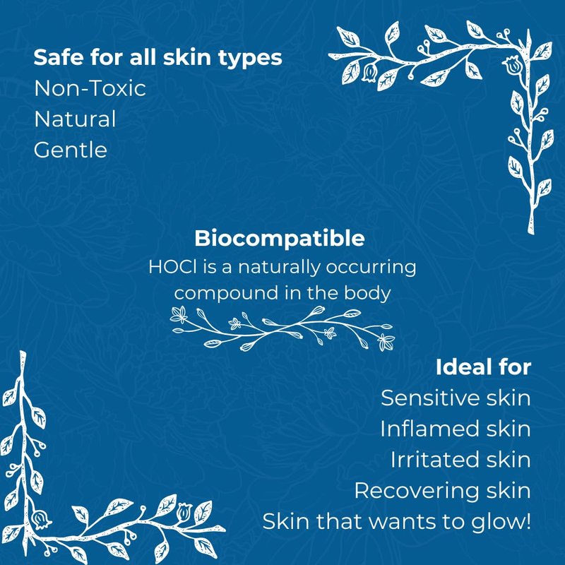 HYPRISTINE Advanced Face & Body Spray and Cleanser for PristineSkin Hypochlorous Acid Skin Spray All-Natural, Soothing Redness & Irritation Relief
