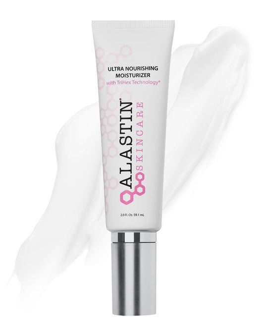 ALASTIN Skincare Ultra Nourishing Face Moisturizer Cream (2 oz) | Daily Hydrating Lotion For Dry Skin | Supports New Collagen & Elastin Production