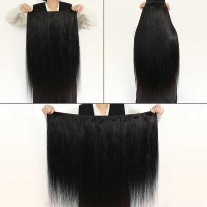 16A Raw Straight Bundles Human Hair 1 Bundle,14 Inch,Triple Lifespan,Burmese Virgin Remy Hair Extensions,No Tangle Shedding