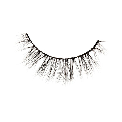 KISS Magnetic Curation False Eyelashes, 3 Pair with 5 Double Strength Magnets, Wind Resistant, Dermatologist Tested, Last Up To 16 Hours, Reusable Up To 15 Times in 3 Styles, Black, 3 Count