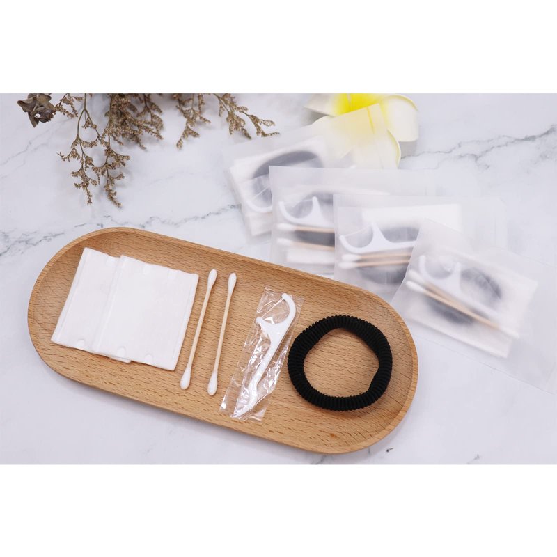 Amenities Hotel Vanity Set,100Pack Individually Wrapped Bulk Hygiene Supplies for Homeless Include Cosmetic Cotton Pads,Cotton Swabs,for Airbnb,Hotel,Shelter,Nursing Home,Charity