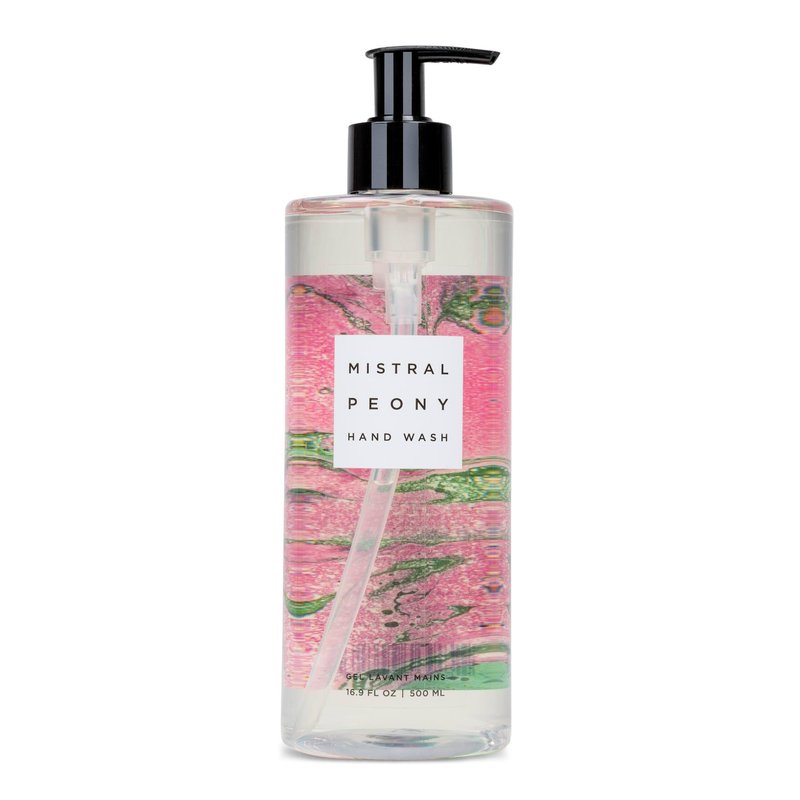 Mistral Marbles Hand Wash, Peony, 16.9 fl oz