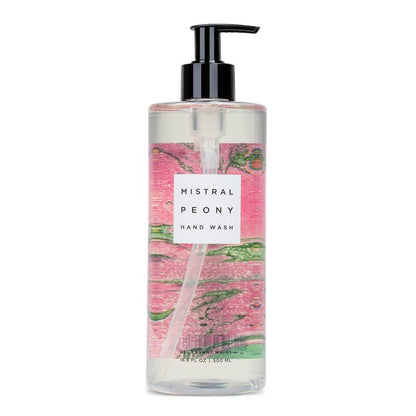 Mistral Marbles Hand Wash, Peony, 16.9 fl oz