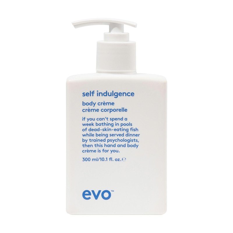 EVO Self Indulgence Moisturizing Body Cream for Dry Skin Types, Men & Women - Hydrates & Soothes, Vegan Body Lotion - 10.1 fl oz