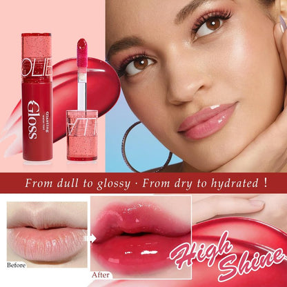 MĒTYSUR Lip Gloss For A High-shine Finish, Glossy Lip Stain, Hydrating Lip Plumper Gloss, Moisturizing & Volumizing, Non-Sticky and Lightweight