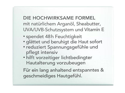 Florena Nachtpflege mit Sheabutter & Arganöl Vegan, 1er Pack, (1 x 50 ml)