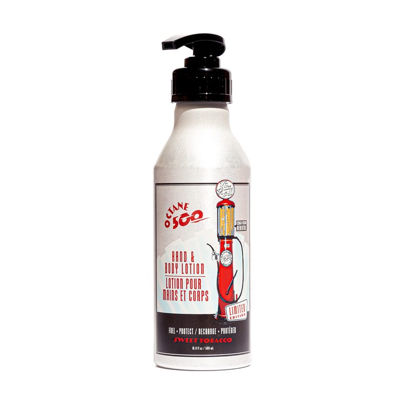 18.21 Man Made Octane 500 Sweet Tobacco Hand & Body Lotion, 16 fl. oz.