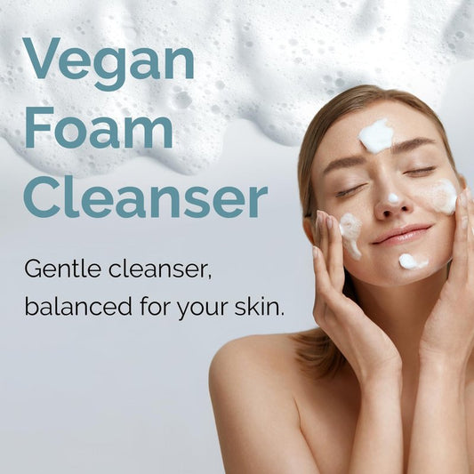 Benetus Lacto Cleanser with Plant-Based Probiotics – Vegan Korean Foam Face Wash, Mild pH Balanced for Sensitive Skin, Soothing Centella, Propolis & Collagen, K-Beauty Skin Barrier Care, 5.07 fl.oz