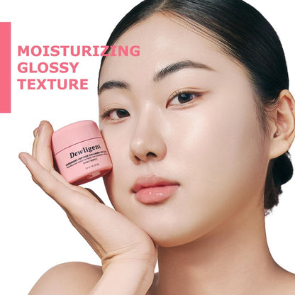 Dewligent Overnight Peptide Collagen Lip Mask - Korean Sleeping Lip Mask, Peptide, Collagen, Moisturizing, Nourishing Treatment for Dry Flaky Lips (22g/0.77oz)