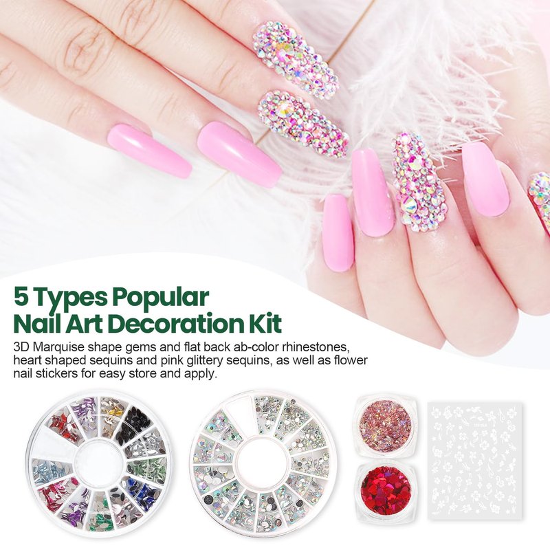 Lavender Violets 73 Pcs Gel Nail Polish Kit with U V Light, 45 Colors with Nail Primer,Builder Base,Matte & Glossy Top Coat Soak Off Manicure Tools Gifts for Women LA07