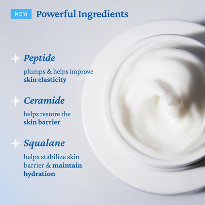 belif Moisturizing Bomb – Daily Ceramide Moisturizer with Peptide & Squalane, 48hr Hydration & Anti-Aging Cream, Milky & Lightweight, Restores Skin Barrier, Korean Skincare, 1.68 fl oz (50ml)