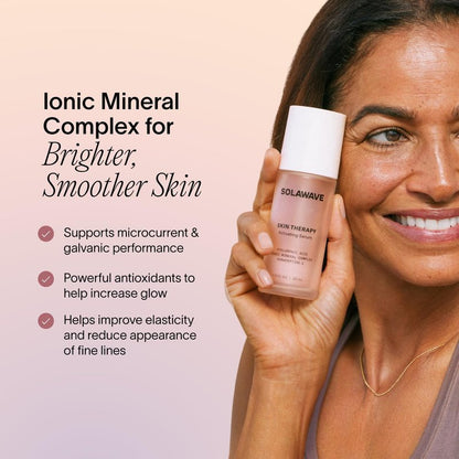 SolaWave Skin Therapy Activating Serum with 1 Refill | Enhance Red Light Therapy Wand Results | Hydrating Skincare for Microcurrent Galvanic Current (2-Pack)