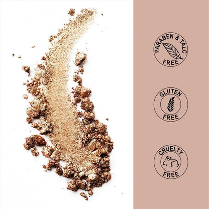 Jerome Alexander New Again Eyeshadow Palette & Brush, 6 Buildable & Blendable Micronized Powder Shades (Basic Choice)
