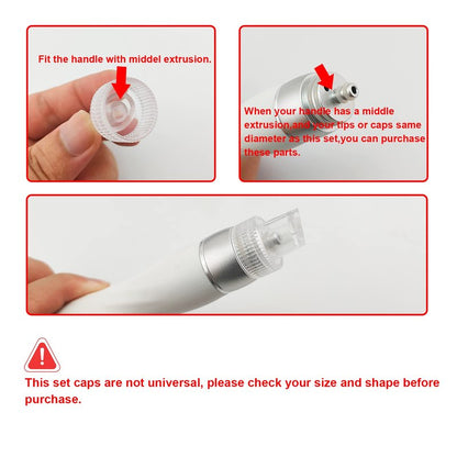 Face Care Beauty Machine Spare Parts Dermabrasion Aqua Peel Water Scrub Tips Caps 6 Plastic 2 Diamond Microdermabrasion 1 Spray Replacement Acceossories