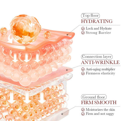 BIOAQUA Camellias Anti-Oxidation Moist Repair Toner Essence Face Cream Cleanser Lotion Camelia Flower Extract Serum Nourishing Emollient Moisturizing Skin Gift Box 100ml+30ml+50g+80g+100ml 5PCS Set